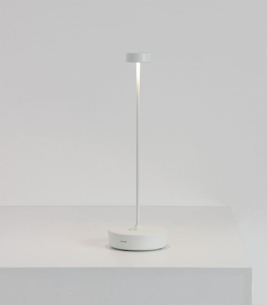 Ai Lati Swap Table Lamp in Matte White
