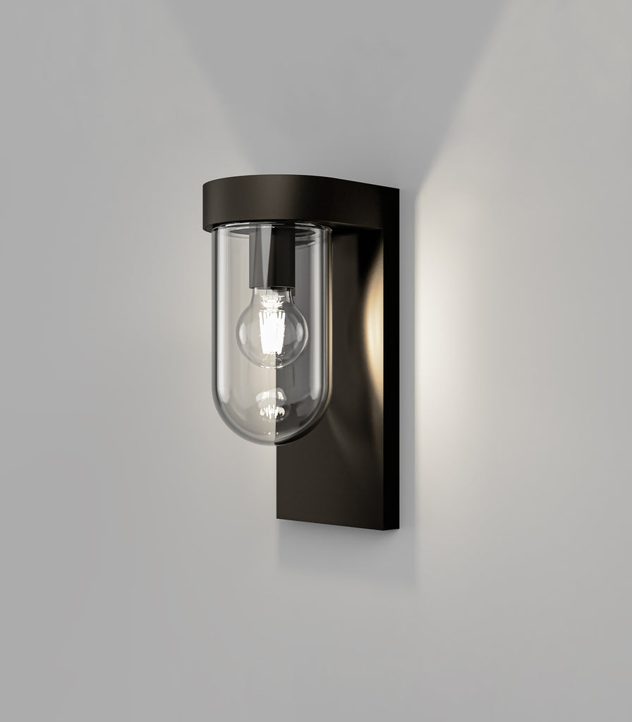 Lighting Republic Tuva Wall Light clear round glass side view