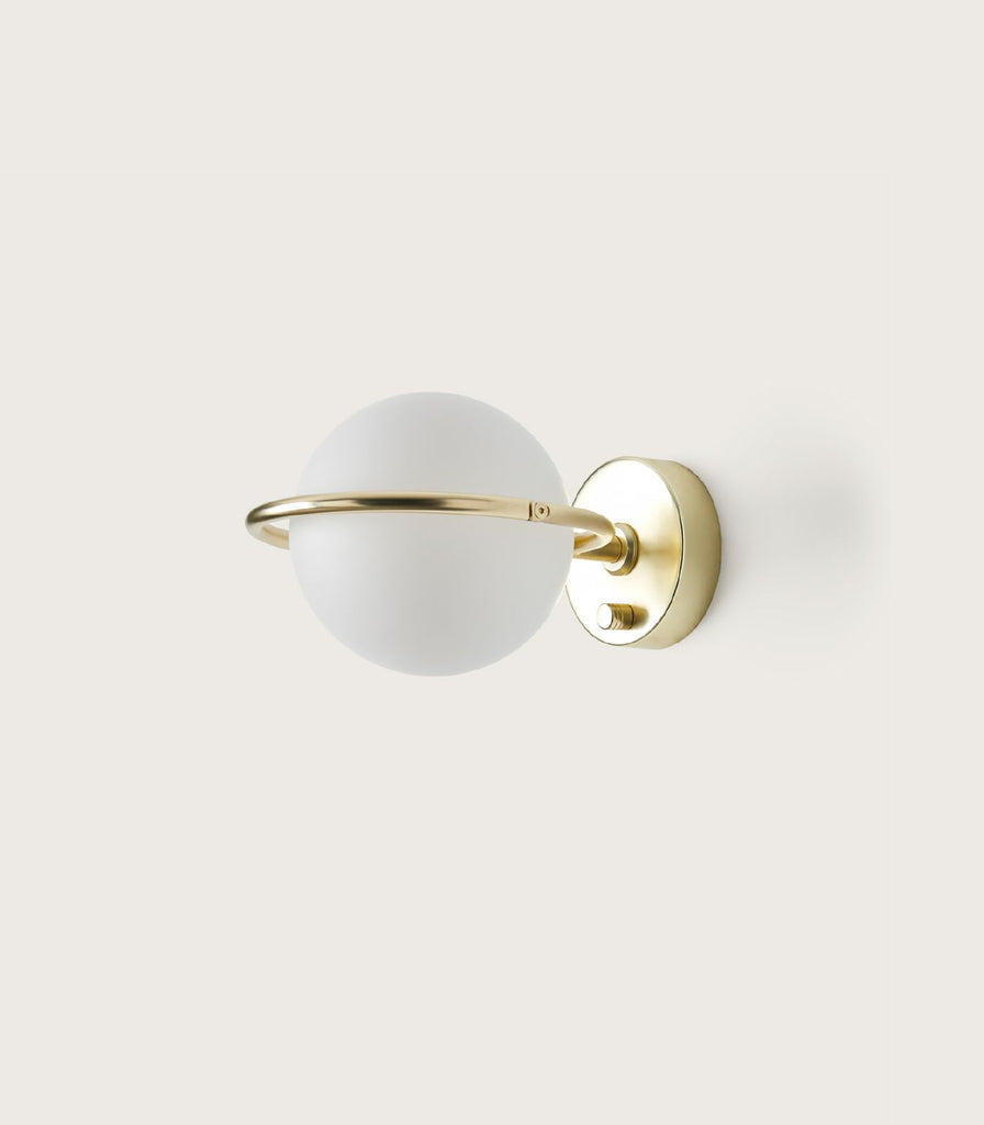 Aromas Abbacus Wall Light in Matte Brass