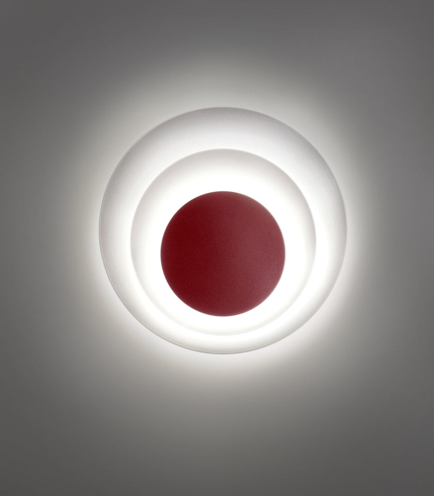 Milan Elisa Wall Light in Burgundy