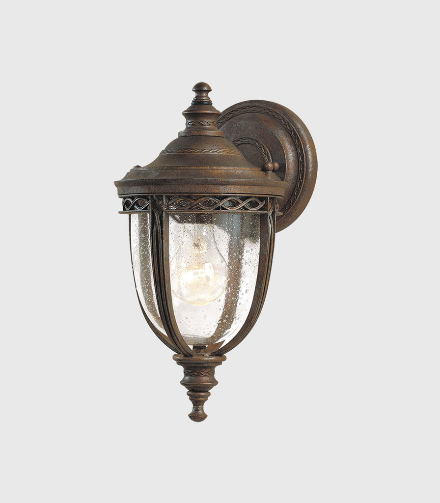 Elstead English Bridle Wall Light in Small/British Bronze