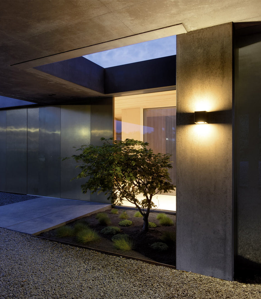 IP44.DE Gap Q Wall Light featured within outdoor space