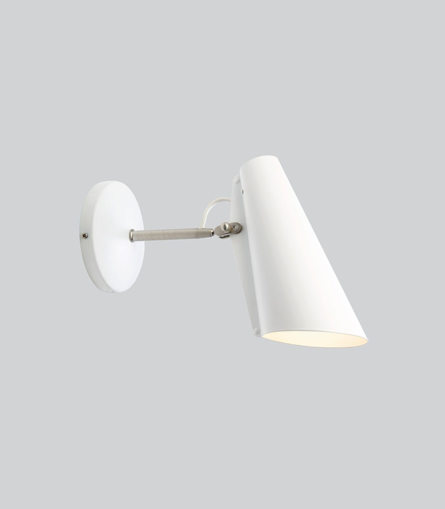 Northern Birdy Wall Light in White/Steel
