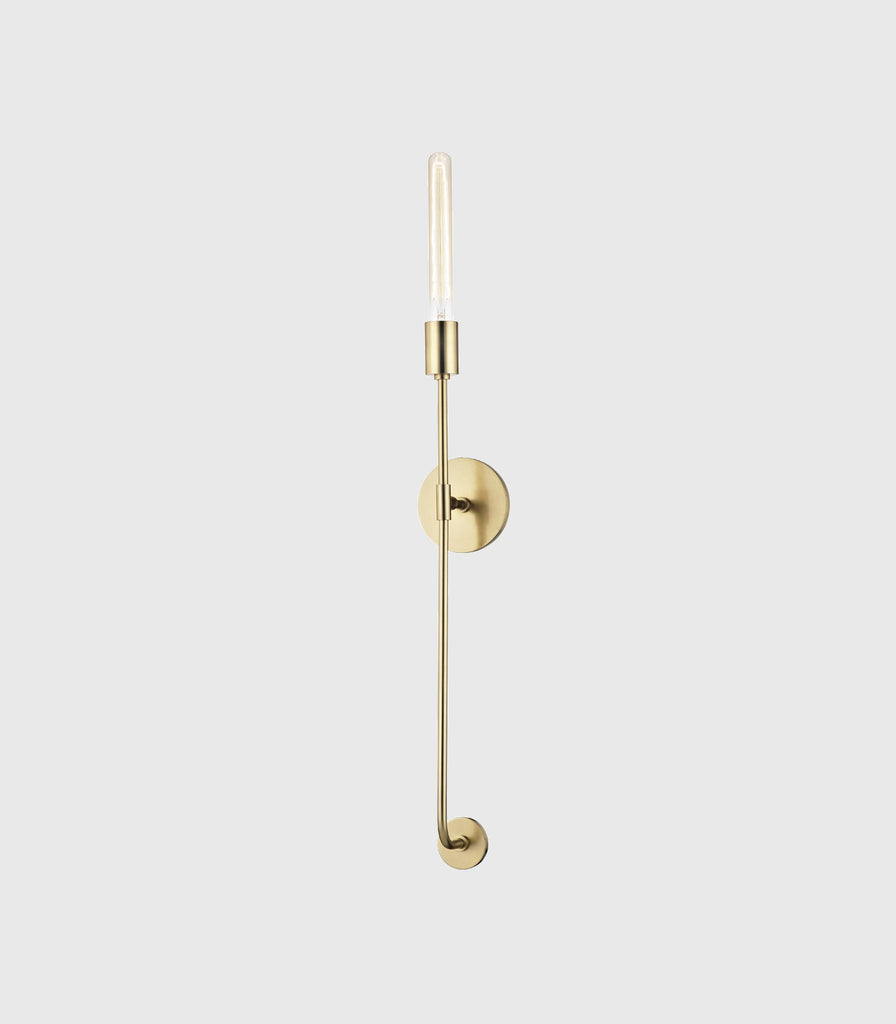 Hudson Valley Dylan Wall Light in Aged Brass