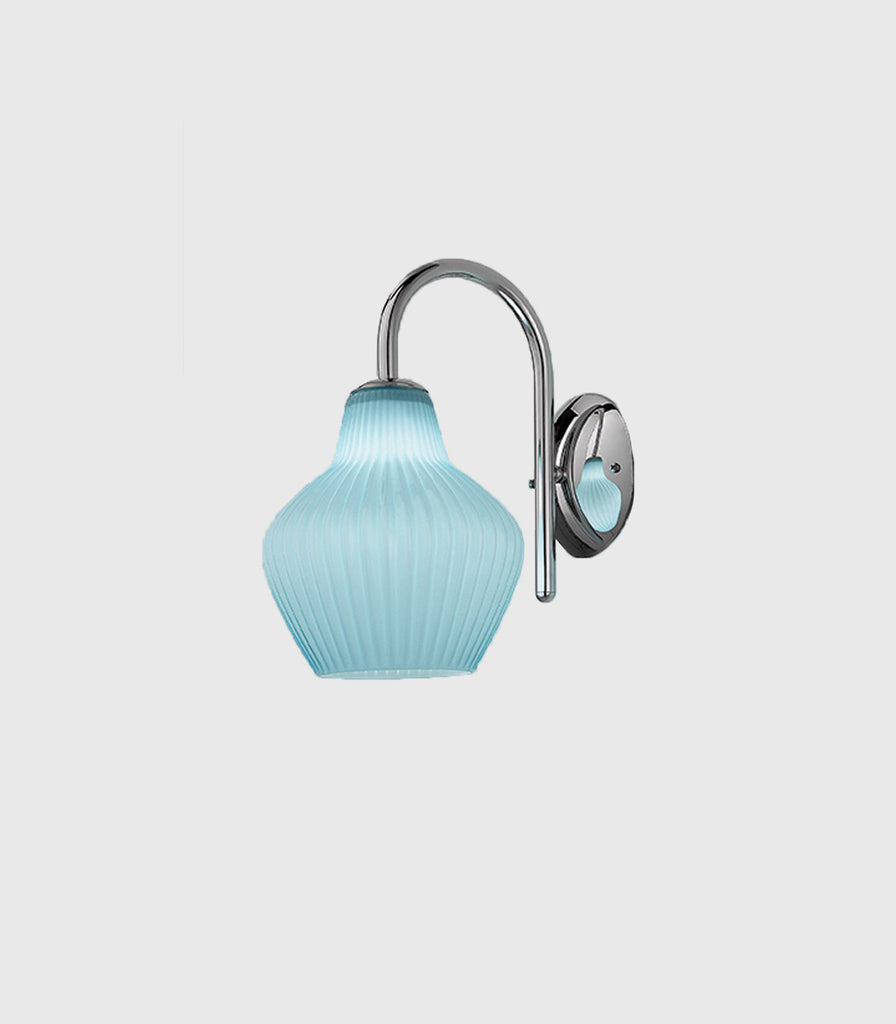 Siru London Curve Wall Light in Acqua