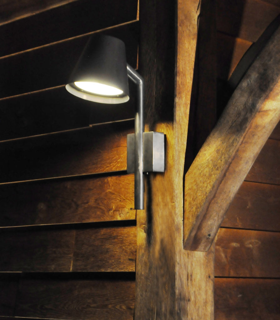 Royal Botania Parker Wall Light featured within a outdoor space