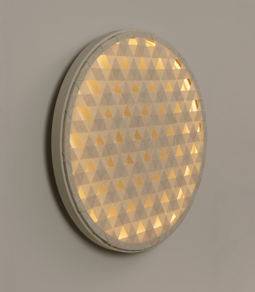 Milan Loom Wall Light featured within interior space